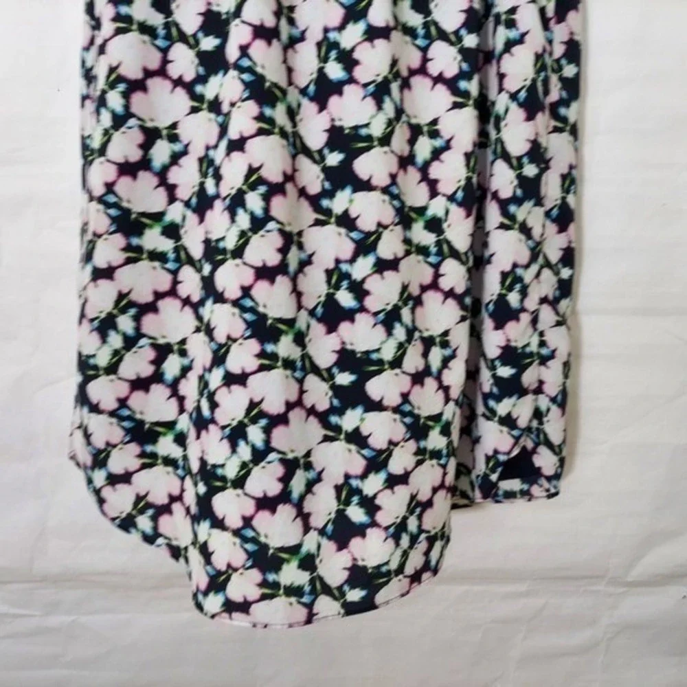 Banana Republic Dress Women 4 Floral‎ Button Cottagecore Garden Party  Prairie
